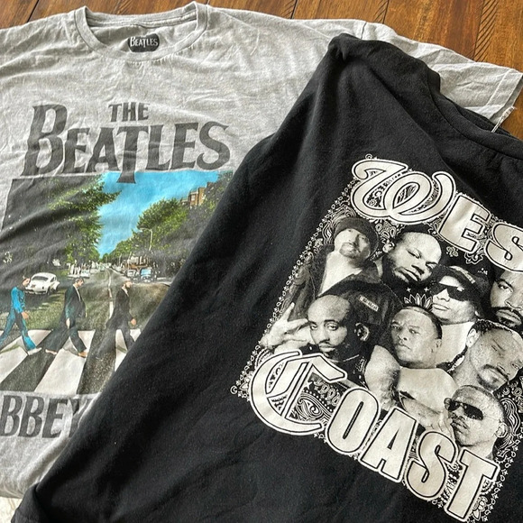 Alstyle Other - Alstyle West Coast Rap 3 XL Cotton Snoop 2Pac Dre The Beatles Abbey Road sz 3XL